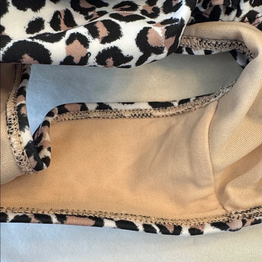 Albion The Savannah Leopard Print One-Piece Swimsuit, sz XL - Picture 7 of 10